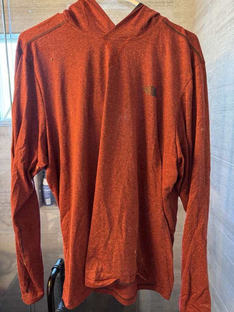The North Face Men’s Burgundy Maroon Hoodie Size XL