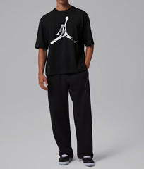 *NEW* Men NIKE Jordan Oversized T-Shirt BLACK / WHITE (IQ2150 010) 👍