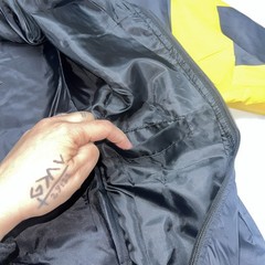 Sneak Gallery “Goat” Windbreaker/Short Set Size XL NWT Black Yellow White