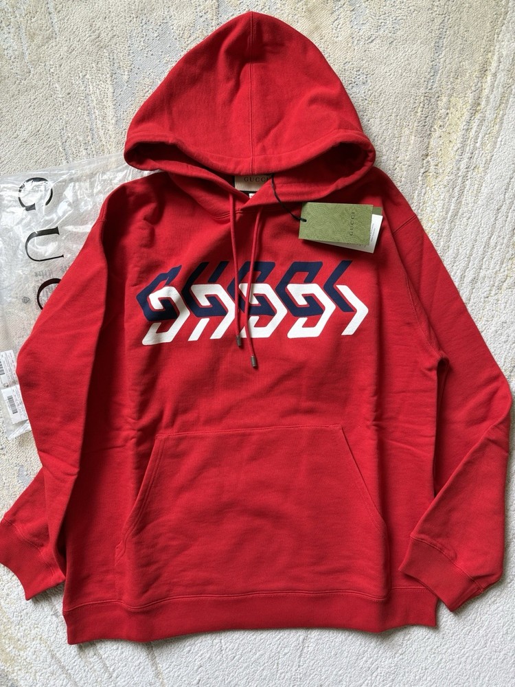 Gucci Men’s mirror print Sweatshirt/ Size S