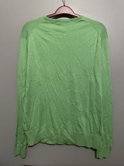 NWT Polo Ralph Lauren Spring Lime Sweatshirt Green Size XL Long Sleeve (B241)