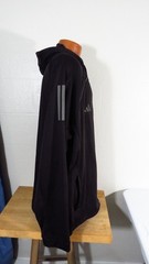 Adidas Combat Sports Rare Black Microfiber Hoodie Fits XXL Slim!
