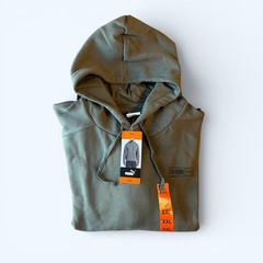 PUMA Men’s Fleece Hoodie Regular Fit Kangaroo Front Pocket Green Size XXL