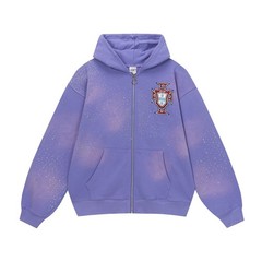 MEN WOMEN VALLEY CLUB ZIP HOODIE CARDIGAN HOODED SPORTS JUMPER SWEATSHIRT TOP