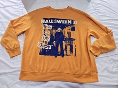 Halloween II Sweatshirt XL He’s Back Slay All Day Slasher Horror Michael Myers