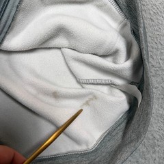 Nike Therma-FIT Hoodie Mens Large Tall Gray Heather Full Zip Fleece Jacket L