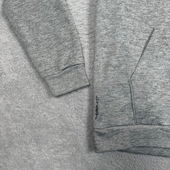 Nike Therma-FIT Hoodie Mens Large Tall Gray Heather Full Zip Fleece Jacket L