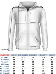 Men’s Zip Up Hoodie Jacket Plain Full Zipper Hooded Fleece Sweatshirt Athletic