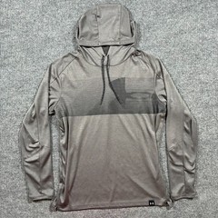 Under Armour Mens Hoodie Size XL Gray Fitted Pullover Athletic Performance