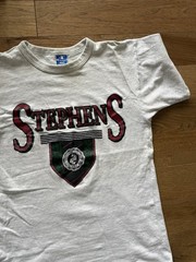 Vintage 90s Champion Stephens College Shorts And Shirt Set USA Made Ivy Prep L