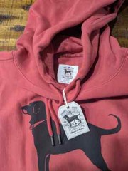THE BLACK DOG Men’s Legacy Clasic Heavyweight Hoodie Sweatshirt, 3XL Island Red