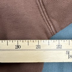 Yeezy x GAP Padded Cotton Brown Hoodie Size XS Pocket Heavyweight