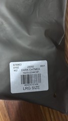 Fear of Gods Essentials Men’s Dark Oatmeal Hoodie Size Large