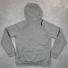 Nike Therma-FIT Hoodie Mens Large Tall Gray Heather Full Zip Fleece Jacket L