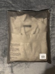 NWT Fear of God Essentials Light Oatmeal Hoodie Size XXS 100% Authentic✅