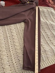 All In Motion XXL Long Sleeve Brown Hoodie Recycled Polyester & Spandex