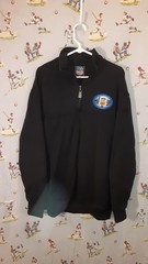 🚂 Union Pacific 1/4 Zip Sweatshirt Size Large Pullover Chicago Service Unit