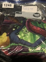 Rick & Morty Lightweight Hoodie Adult Size XL Purple Green Polyester Pullover