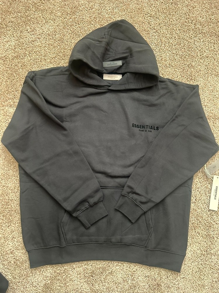 Fear of God Essential Hoodie Stretch Limo Size Men Medium