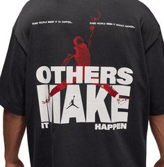 *NEW* Men NIKE Jordan Oversized Reissue T-Shirt BLACK (IM7945-045) 👍