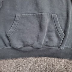Fear of God Essentials Hoodie Mens Size Large Black Stretch Limo Sweatshirt Read