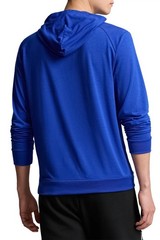 RLX Golf Ralph Lauren $138 Lounge Jersey Hoodie New Sapphire Blue Size Large