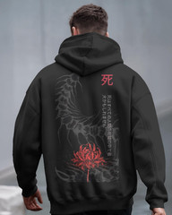 Tokyo Ghoul Anime Snow Washed Loose Hoodie Ken Kaneki Anime Tee Gift For Him