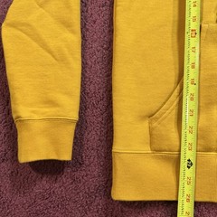 Arbor Collective Mens Small Full Zip Hoodie Yellow Arbor Front Logo