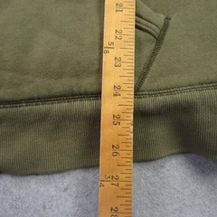 Timberland Jacket Mens Large Olive Green Full Zip Sherpa Lined Hoodied