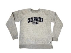 Shark Tee The Perfect Sweatshirt Adult LG Gray Clearwater Beach Florida Spring
