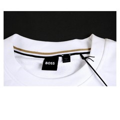 Boss Sweatshirt Big & Tall Mens 4XLT White Logo Graphic Crewneck Pullover $248