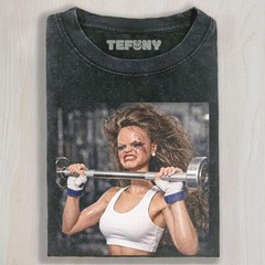 GYM DOLL GIRL FUNNY FACE MEME V3 UNISEX TEE