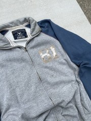 Company 81 Men’s XL Colorblock Full Zip Fleece Sweatshirt Mock Neck Logo