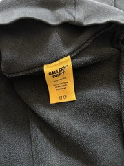 Gallery Dept Washed Black Charcoal Gray Hoodie Hype Streetwear Designer Men’s XL