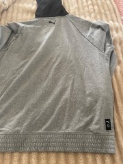 PUMA Winning Shot Graphic Tech Hoodie Mens XL Multi Long Sleeve Drawcord Hem