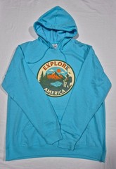 Delta Fleece Mens Cotton /Polyester soft comfy warm Sweatshirt Hoodie SZ Large