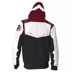 Avengers 4 Endgame Quantum Battle Suit Adult Hoodie Sweatshirt Jacket Unisex