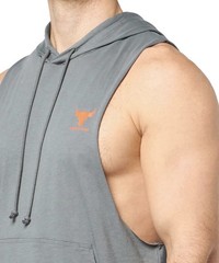 Under Armour Men’s Project Rock Payoff Sleeveless Cut Off Tank Top Hoodie Size S
