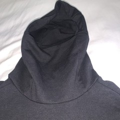 Triple Five Soul Pullover Hoodie Black Logo Men’s M New York Side Zip
