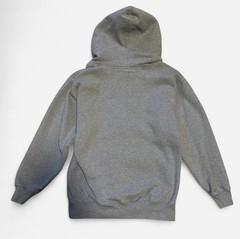 Pro Club Men’s Gray Cotton Full Zip Hooded Hoodie w/ Pockets Size S