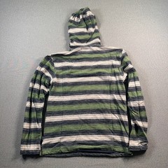 Woolrich Mens Pullover Hoodie Striped Organic Cotton Modern Fit S/P