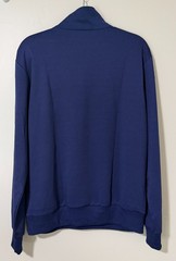 Coofandy 1/4 Zip Pullover Polyester Spandex Mock Neck-Men’s M-Navy Blue-NWT