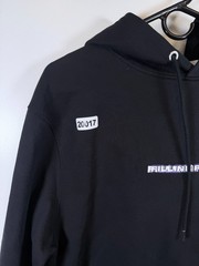 Filling Pieces Mens French Terry Sweatshirt Hoodie Sustainable Black Sz Medium