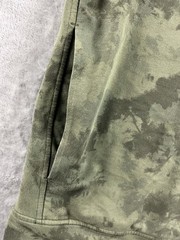 Lululemon City Sweat Hoodie Men Large Green Camo Tie Dye Athletic Pullover