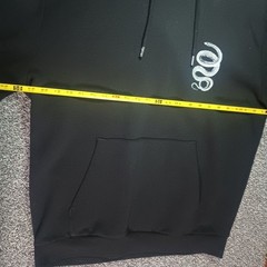 H&M Divided Master of None Snake Graphic Hoodie Men Large Black Streetwear Y2K