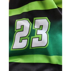 Boombah Jaguars Football Player Number 23 Franzwa Hoodie Mens Size M Black Green
