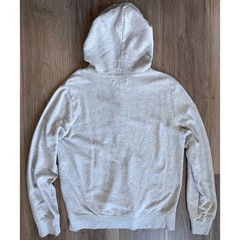 Denim & Supply Ralph Lauren VTG Gray Chief Headdress Graphic Full Zip Hoodie LG