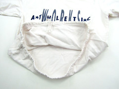 VINTAGE Athletic Works Sweatshirt Mens M? Fit For Life Pockets Drawstring White