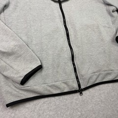Nike Tech Fleece Windrunner Full Zip Jacket Mens XL Gray Activewear CU4489
