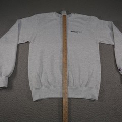 Champion Sweatshirt Mens Small Gray Gym Lifting Workout Redemption HTX Scorpion